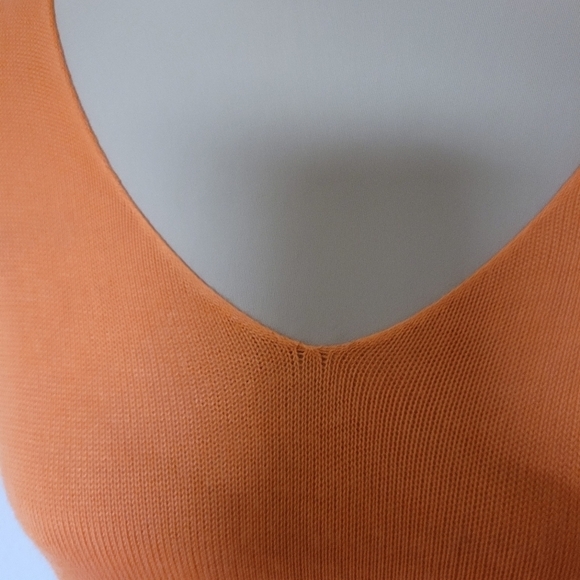 Philosophy Orange Light Weight Sweater - Picture 6 of 6